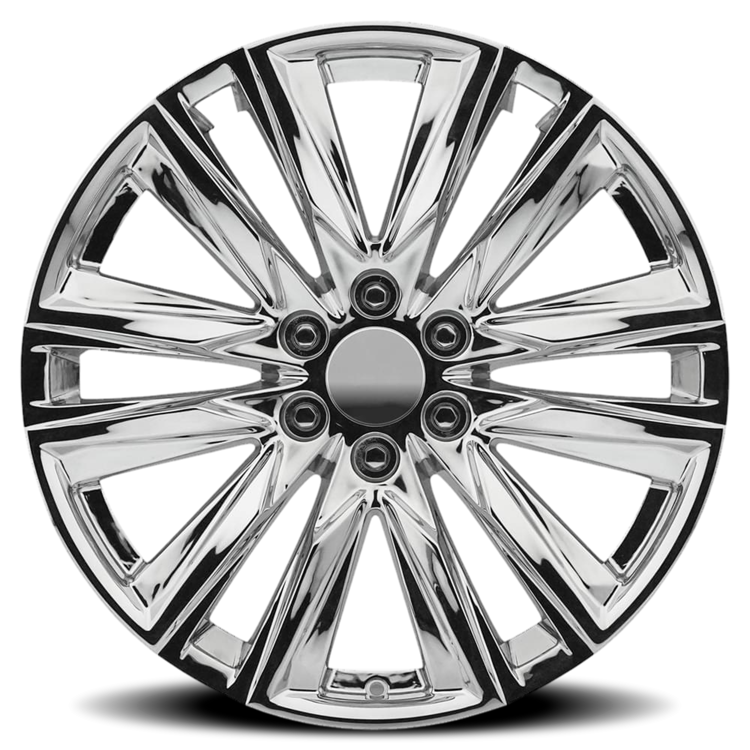 Repco C40 C 22x9 +28 6x139.7 Chrome - Image 3