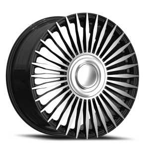 Repco MB01 GBM 22x9.5 +35 5x112 Gloss Black / Machined