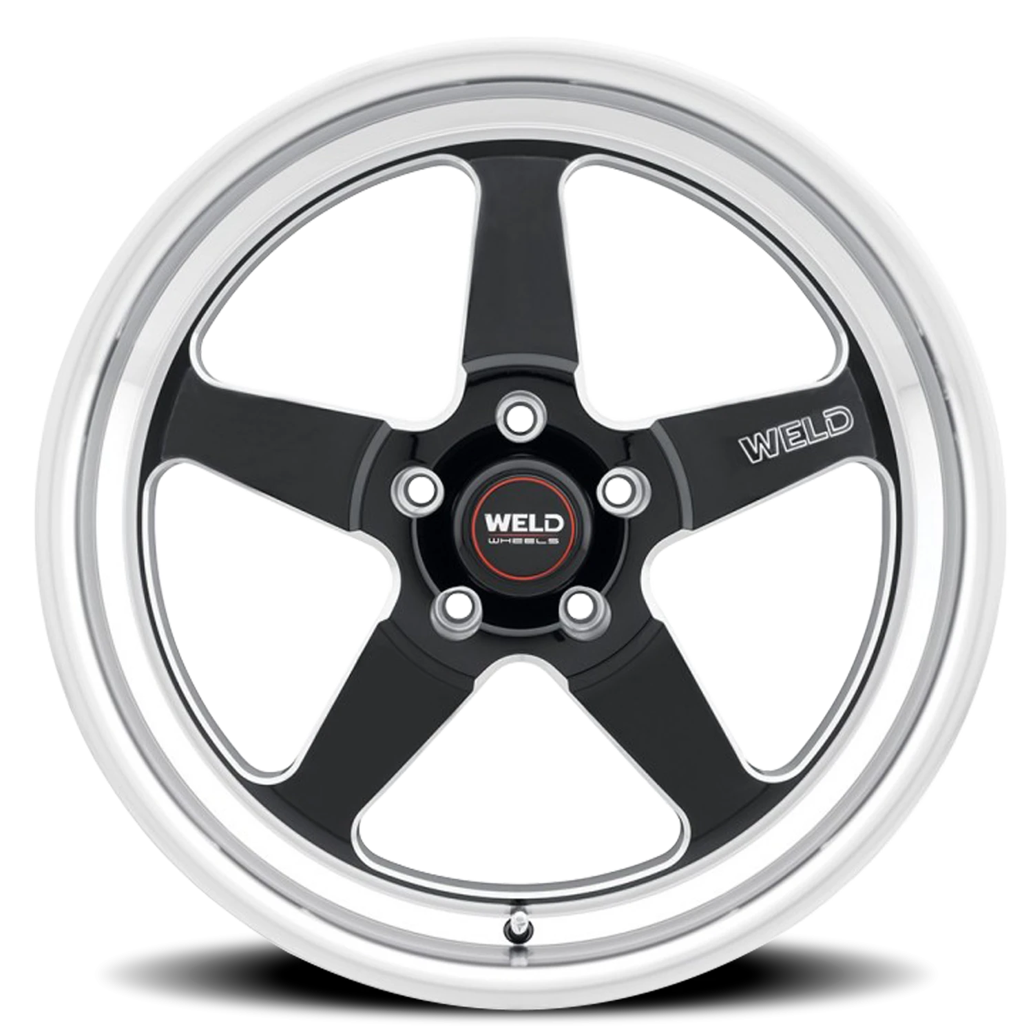 WELD Ventura S104 20x9.5 +0 5x127 Gloss Black / Milled-Diamond Cut Lip - Image 3