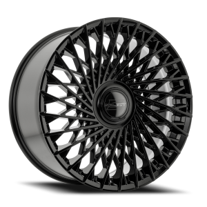 Select Precision Alloys Capri S107 GB 22x10.5 5x112/5x120 +38 Gloss Glossy Black