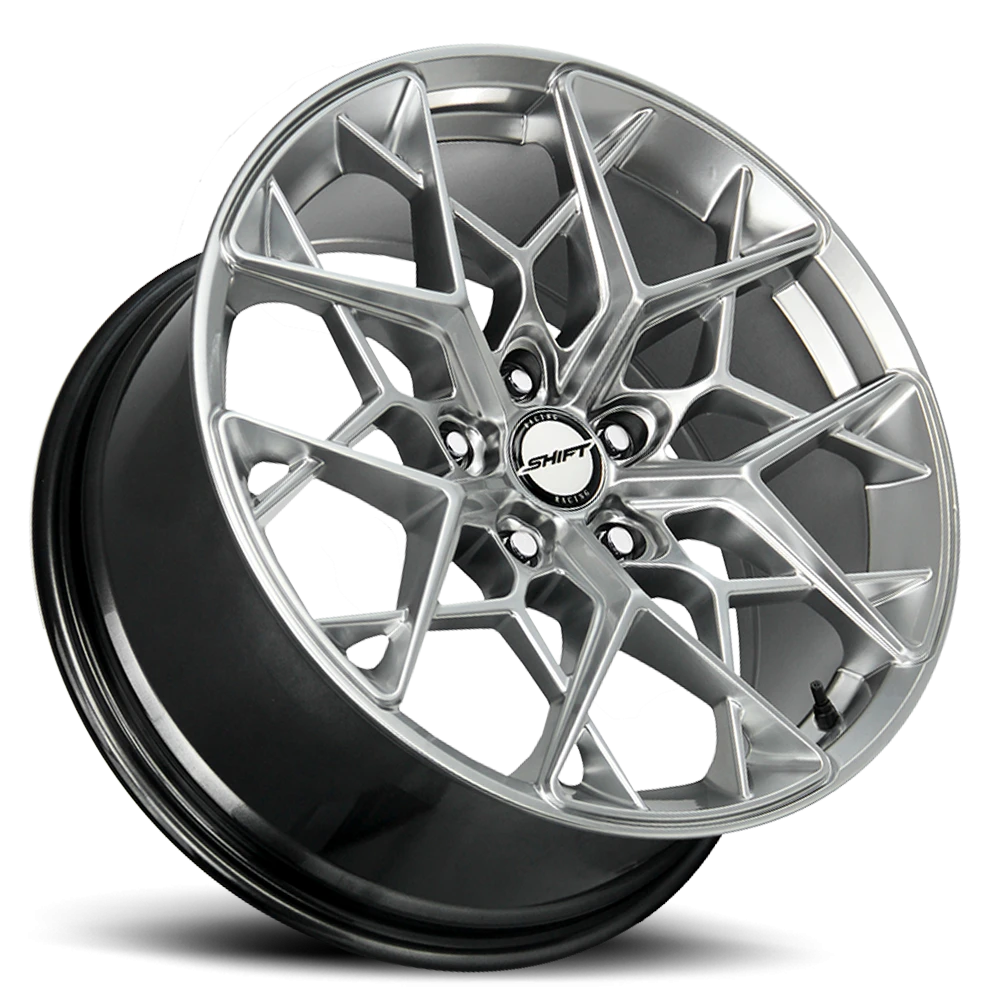Shift Piston 19x9.5 5x112 +35 Platinum Silver - Image 2