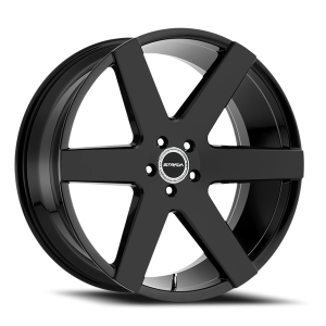 Strada Coda 20x8.5 5x108 +35 Gloss Black