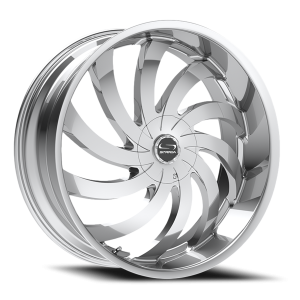 Strada Flame 22x8.5 5x114.3/5x120 +35 Chrome