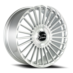 Strada Martello 20x8.5 5x112/5x115 +30 Brushed Silver
