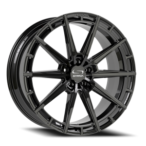 Strada Palo 18x8.5 5x112 +30 Gloss Black