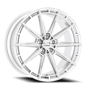 Strada Palo 22x9 5x112 +30 Silver / Machined