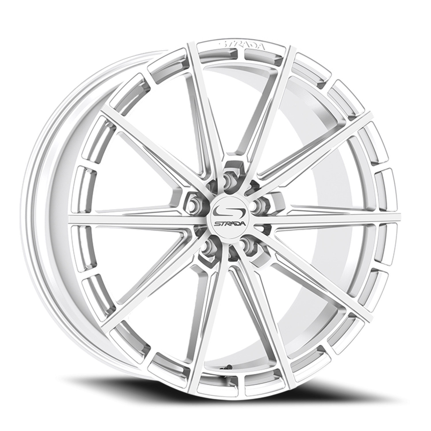 Strada Palo 20x9 5x120 +20 Silver / Machined