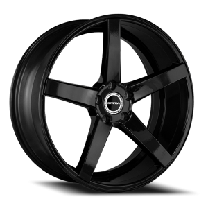 Strada Perfetto 20x8.5 5x114.3 +30 Gloss Black