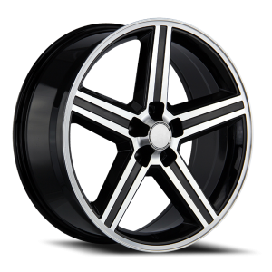 Strada Wheel Replicas IROC R148 GBM 22x9 5x114.3 +30 Gloss Black / Machined