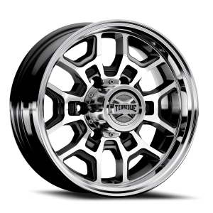 Torque Wheels TW754C Hitch 15x6 6x139.7 0 Gloss Black Machined Face