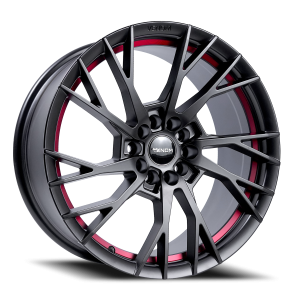 Venom Sport 49 SBRL 18x8.5 5x112 Satin Black / Red Line