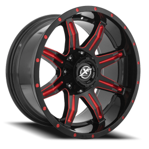 XF Off-Road XF-215 20x12 139.7/150 -44 Black
