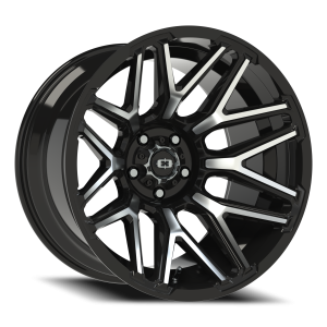 Vision 305 20x12 5x127 -51 Black