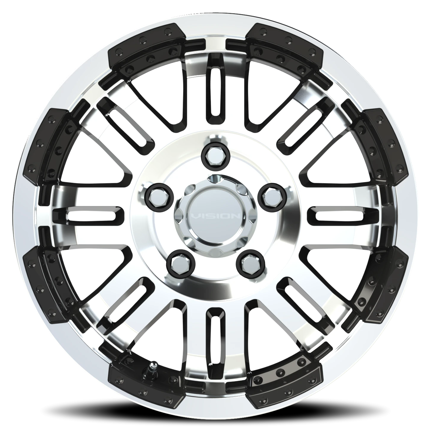 Vision 375 16x6.5 5x130 +45 Black - Image 3