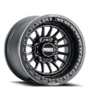 Metal-FX Delta Beadlock UTV 15x7 4x136.5 +25 Black