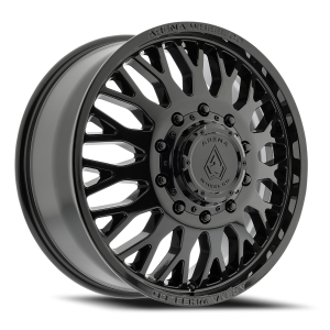 Arena Dually Monarch 20x8.25 10x225 +105 Glossy Black