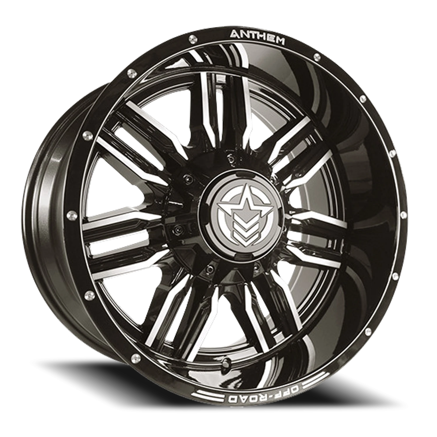 Anthem Off-Road Equalizer 20x10 6x127 -24 Black