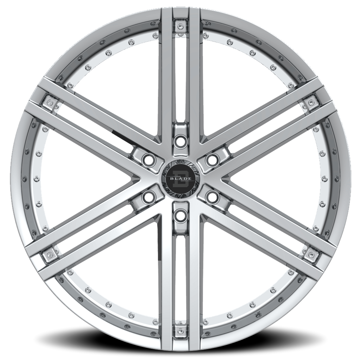 Blade Sargon 24x9.5 6x135 +25 Chrome - Image 2