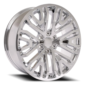 OE Wheels CV37 20x9 6x165.1 +24 Chrome