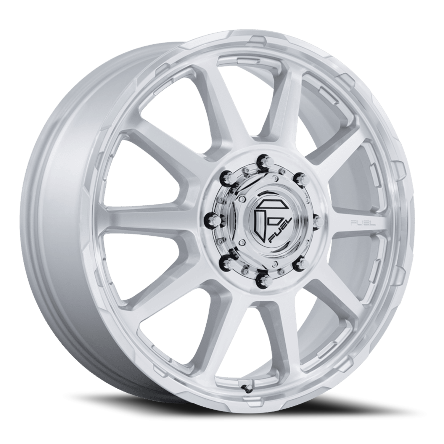 Fuel Circuit Dually 20x8.25 8x210 +105 Silver