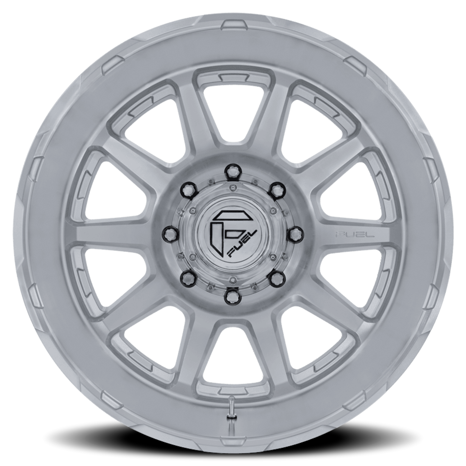 Fuel Circuit Dually 24x8.25 10x225 -202 Silver - Image 3
