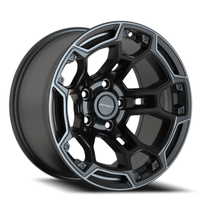 Defiant DF03B 17x9 5x127 -12 Black