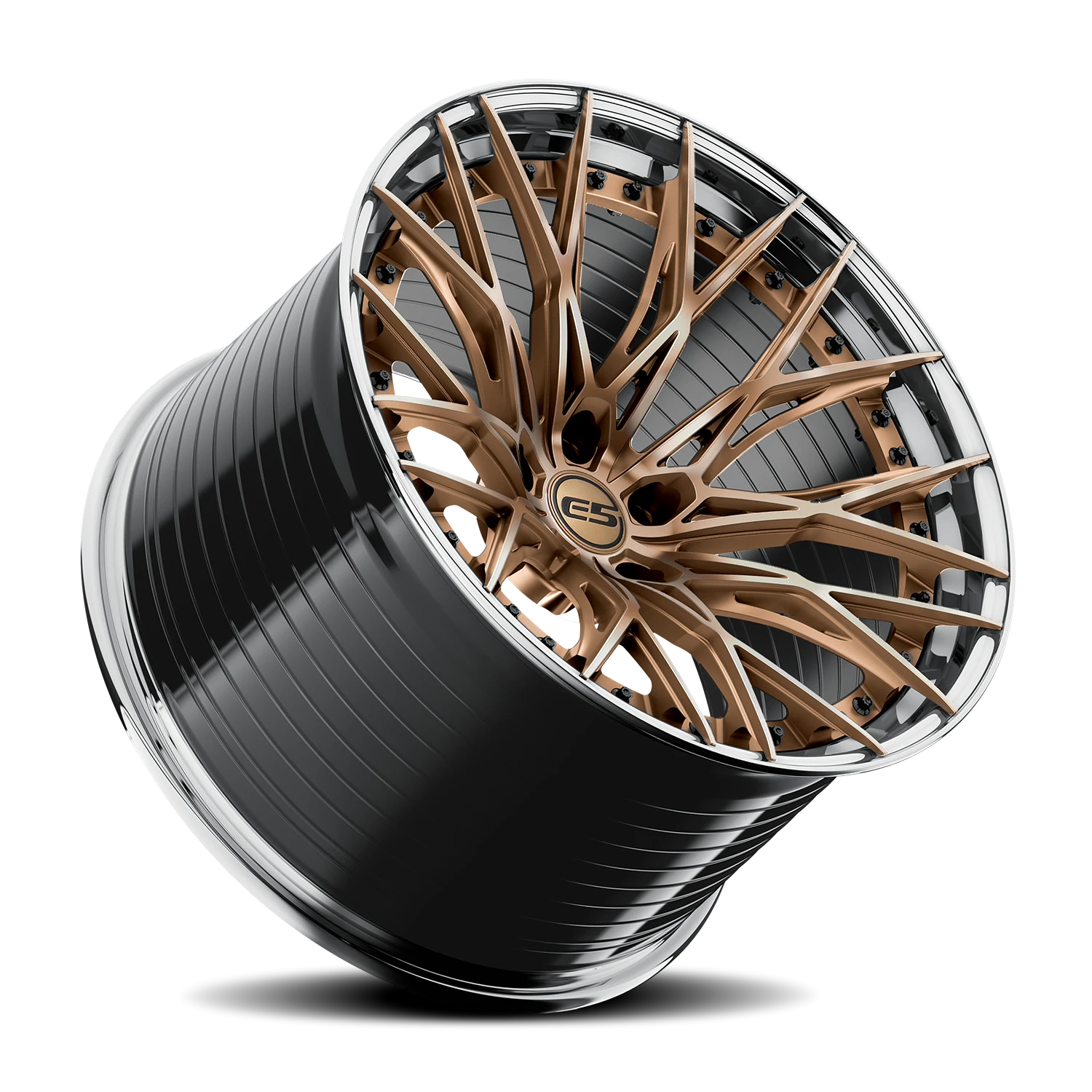 E5 Sebring 2P 19x9 5x120.65 +35 Bronze - Image 2