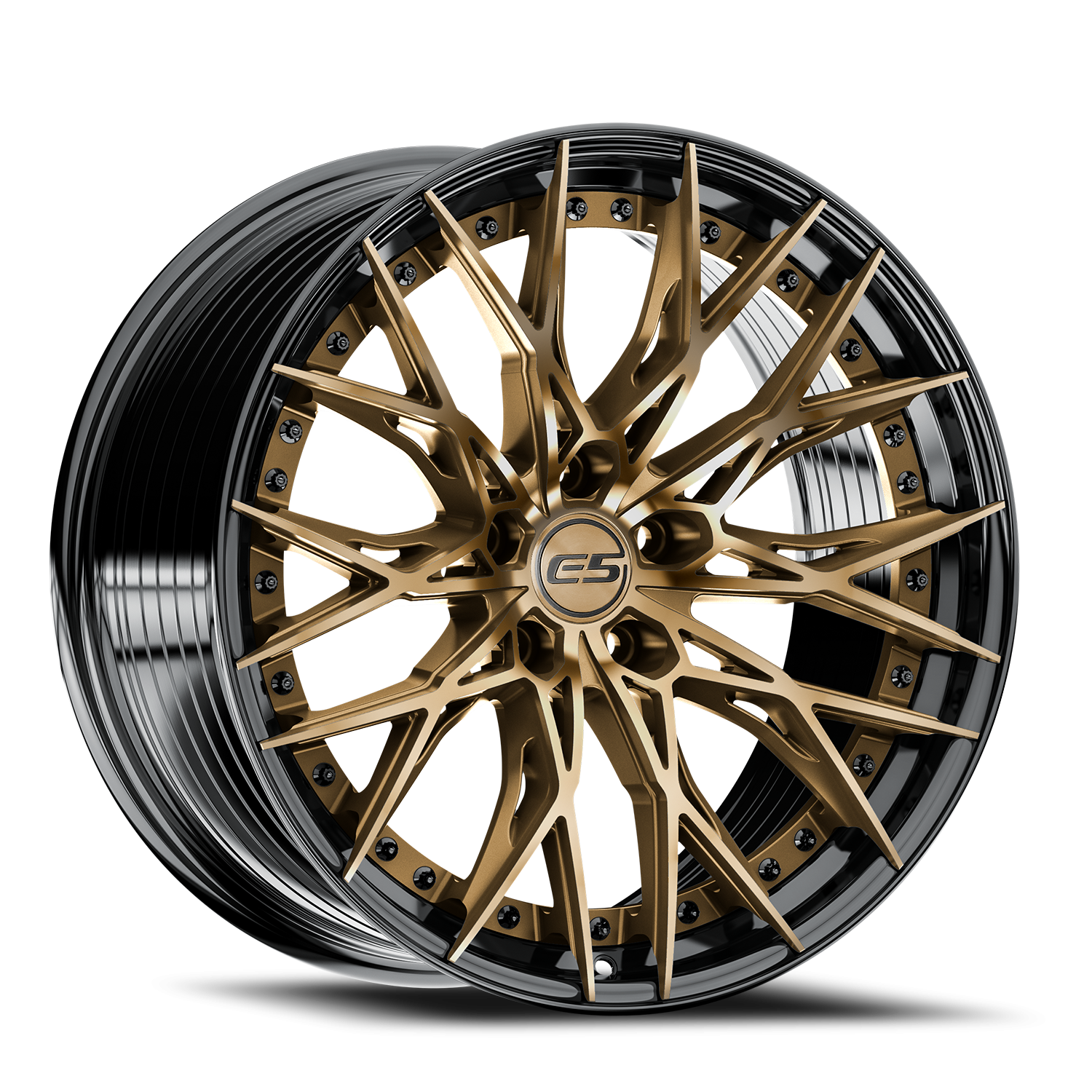 E5 Sebring 2P 20x10 5x120.65 +25 Bronze