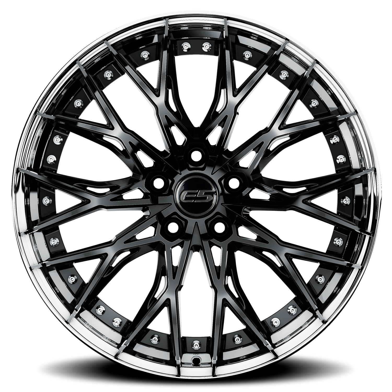 E5 Sebring 2P 20x10 5x120.65 +25 Black - Image 3