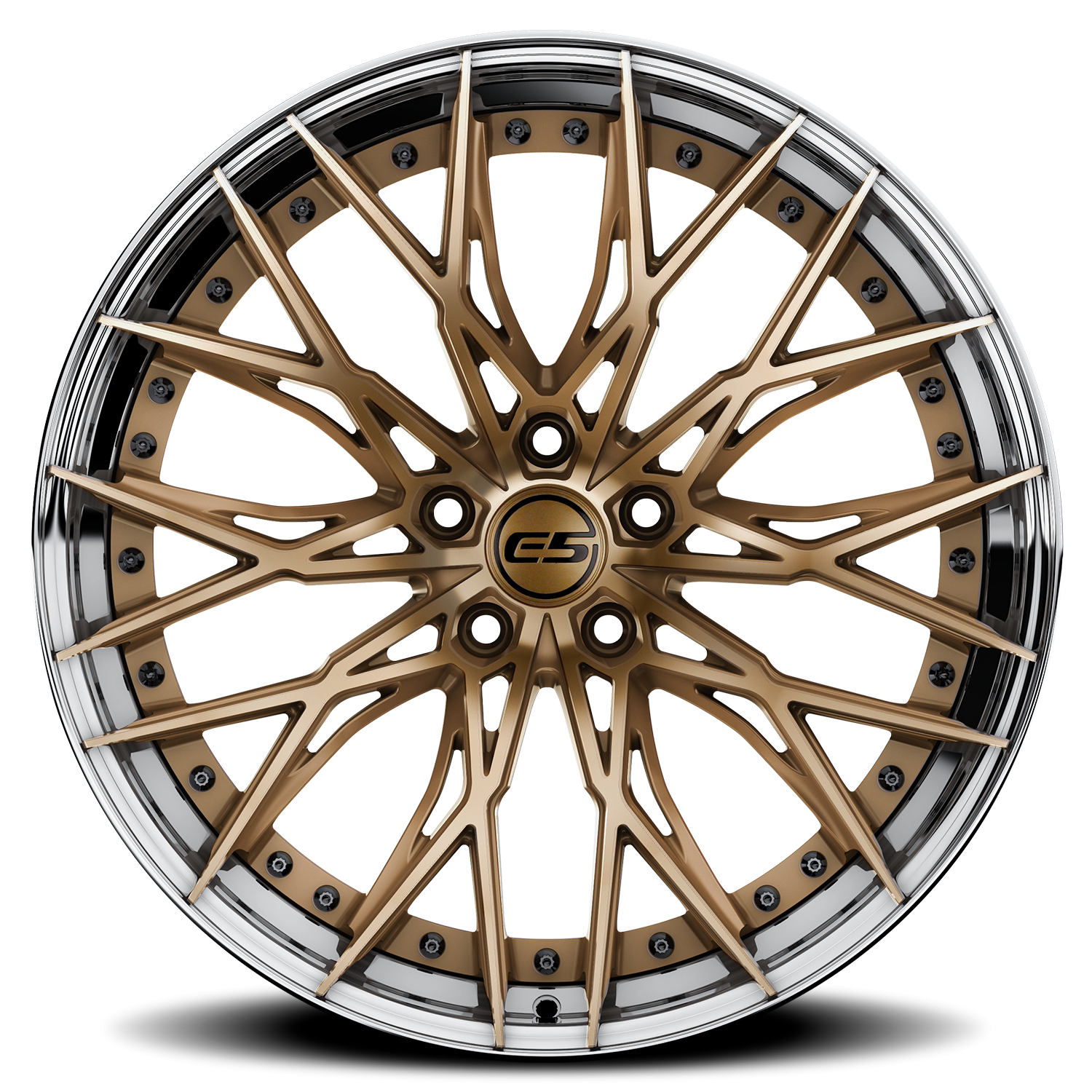 E5 Sebring 2P 20x11 5x120.65 +45 Bronze - Image 3