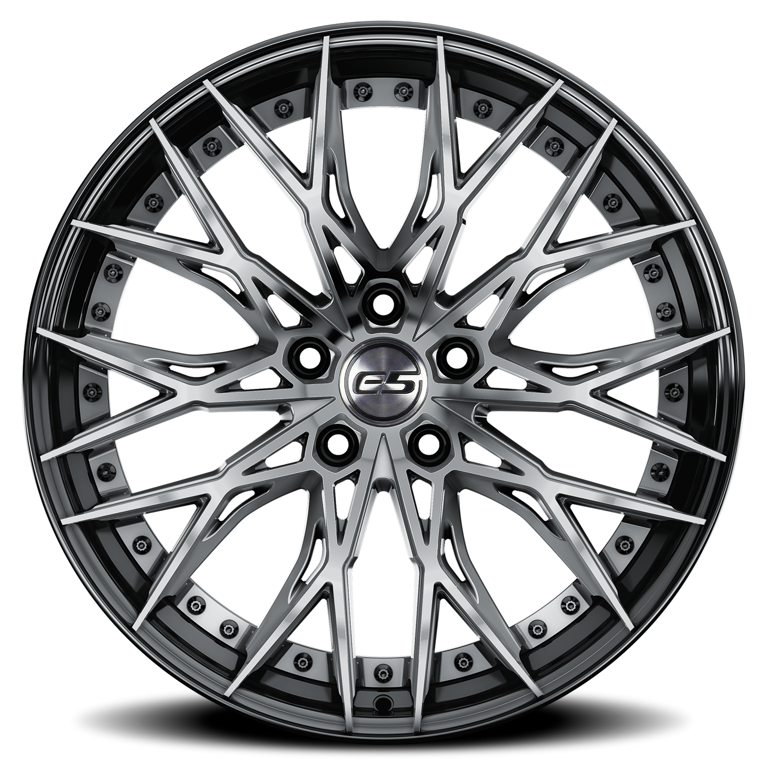 E5 Sebring 2P 20x9 5x120.65 +35 Titanium - Image 3