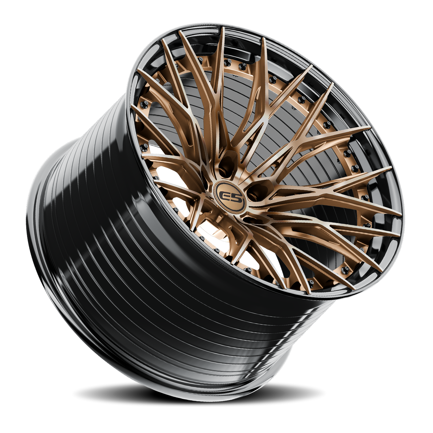 E5 Sebring 2P 21x13 5x120.65 +20 Bronze - Image 2
