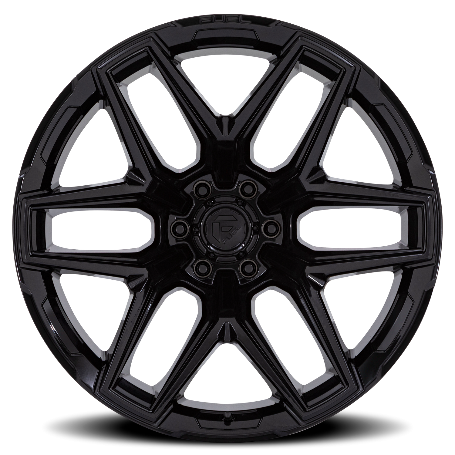 Fuel Flux 6 24x10 6x139.7 0 Blackout - Image 3