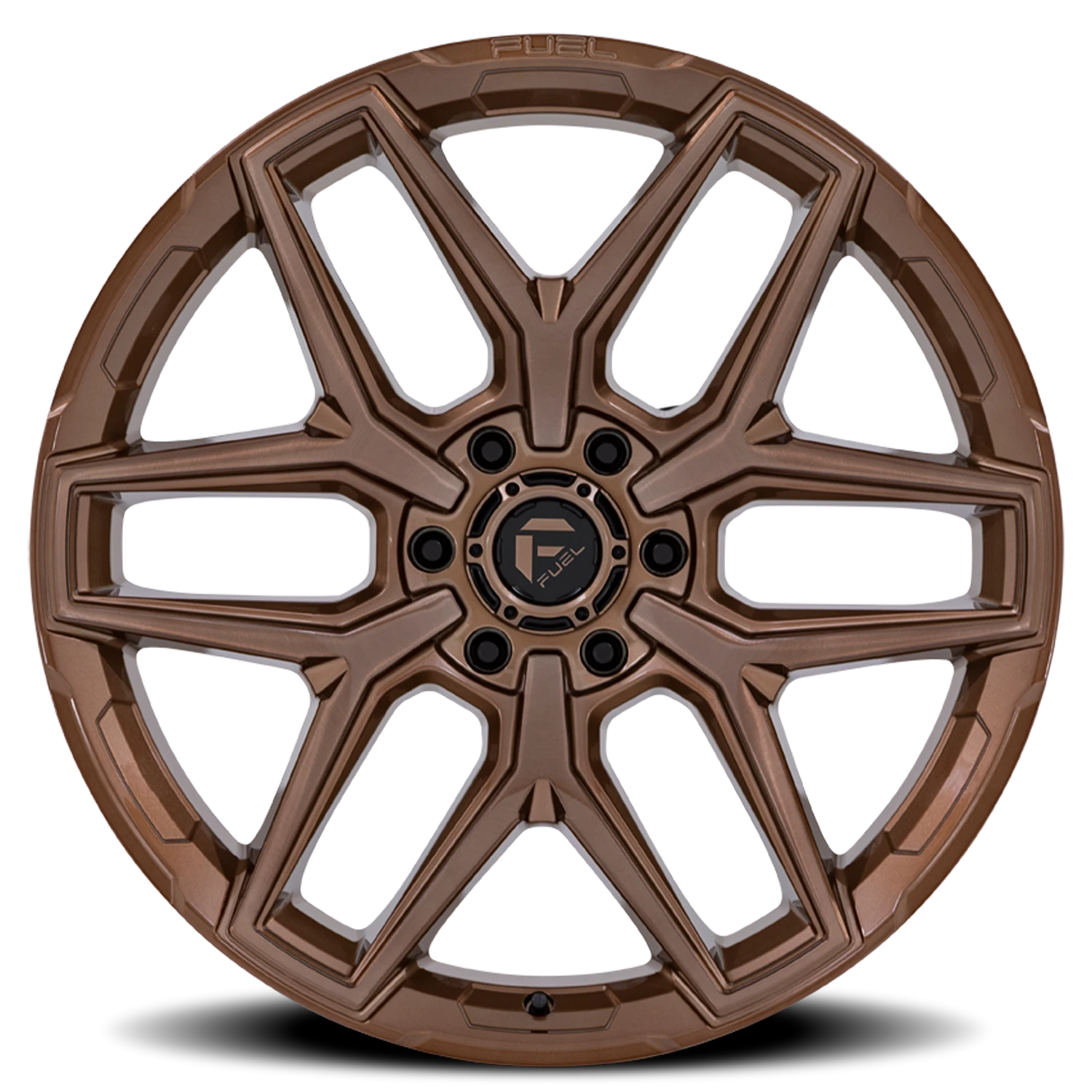 Fuel Flux 6 24x10 6x139.7 0 Platinum Bronze - Image 3
