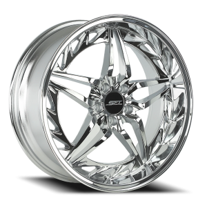 Shift Injector 18x8.5 5x114.3 +30 Chrome