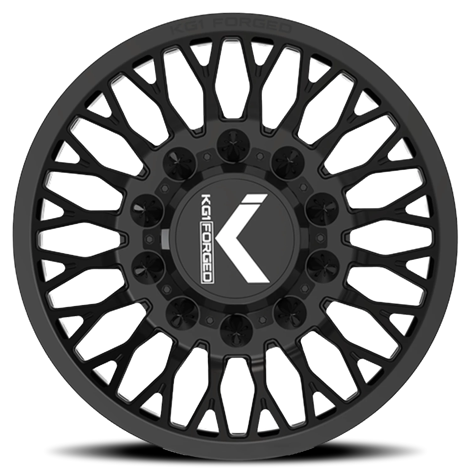 KG1 Forged Jacked-D KD049 26x8.25 10x285 +145 Black - Image 2