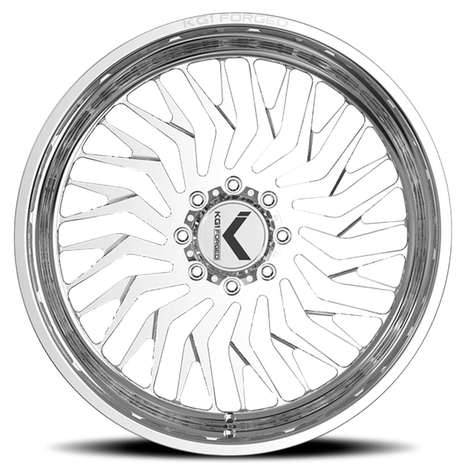 KG1 Forged Elixir KF063 24x14 8x180 -76 Polished - Image 3