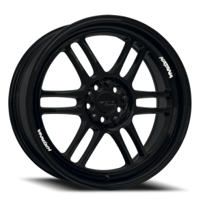 Katana KR02 17x7.5 5x108 +40 Black