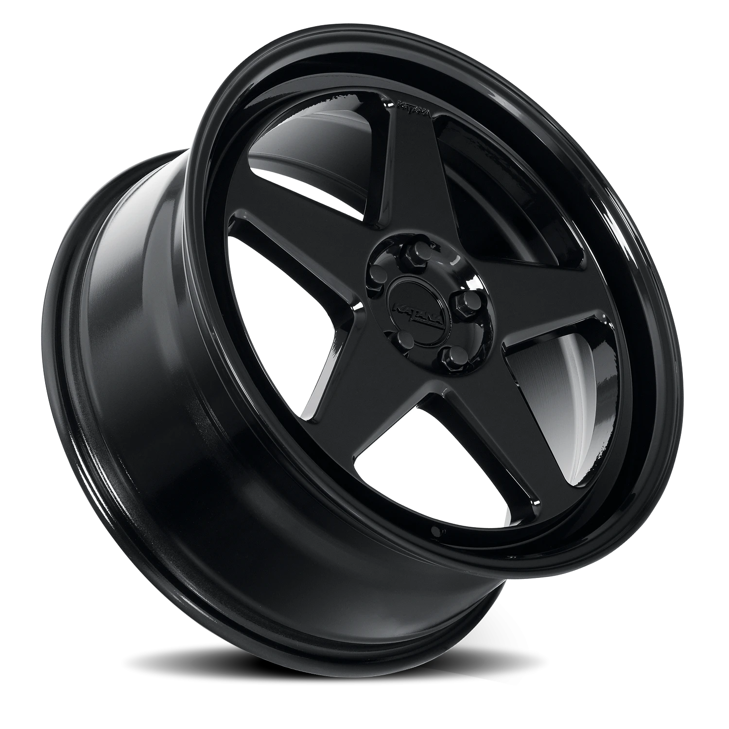 Katana KR03 18x8 5x112 +40 Glossy Black - Image 2