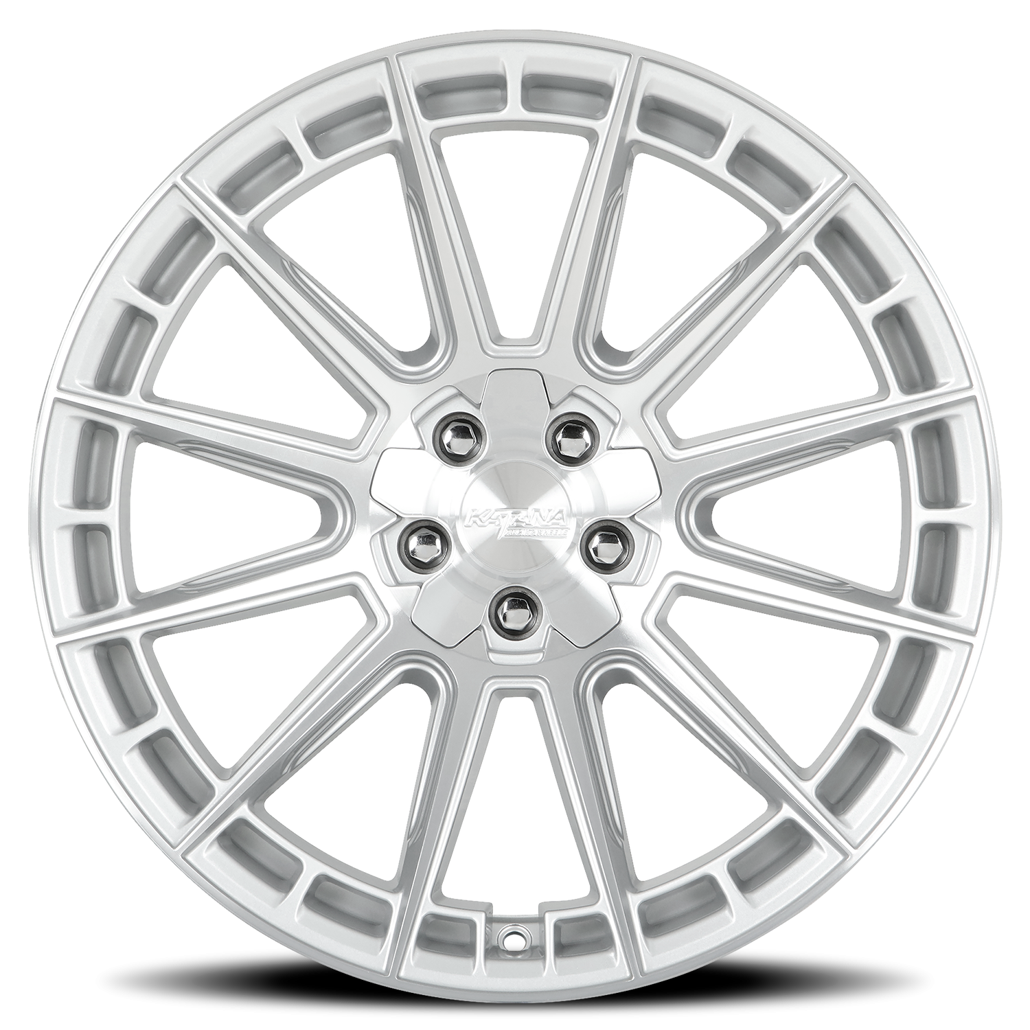 Katana KR11 20x8.5 5x120 +40 Silver - Image 3