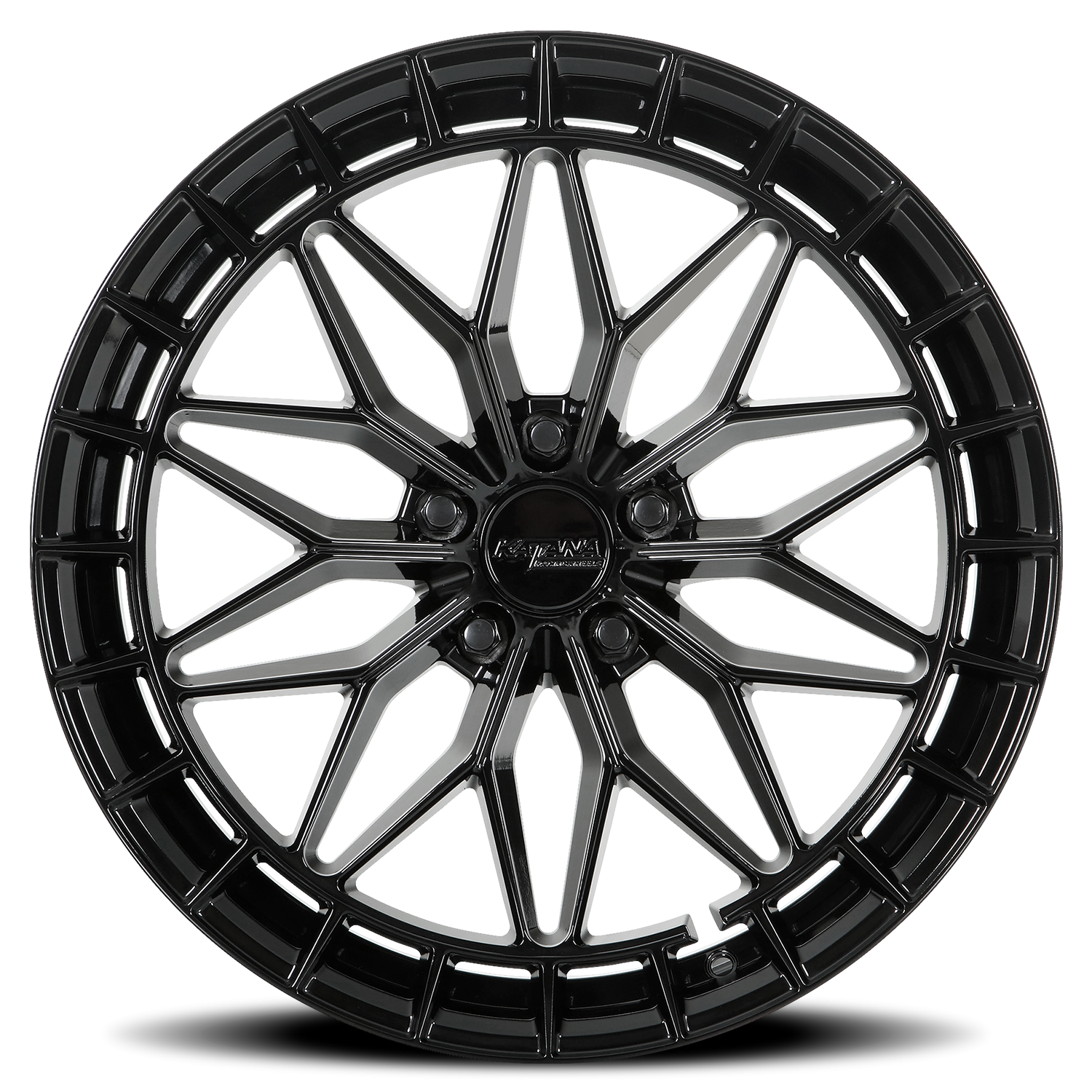 Katana KR12 17x7.5 5x100 +40 Black - Image 3