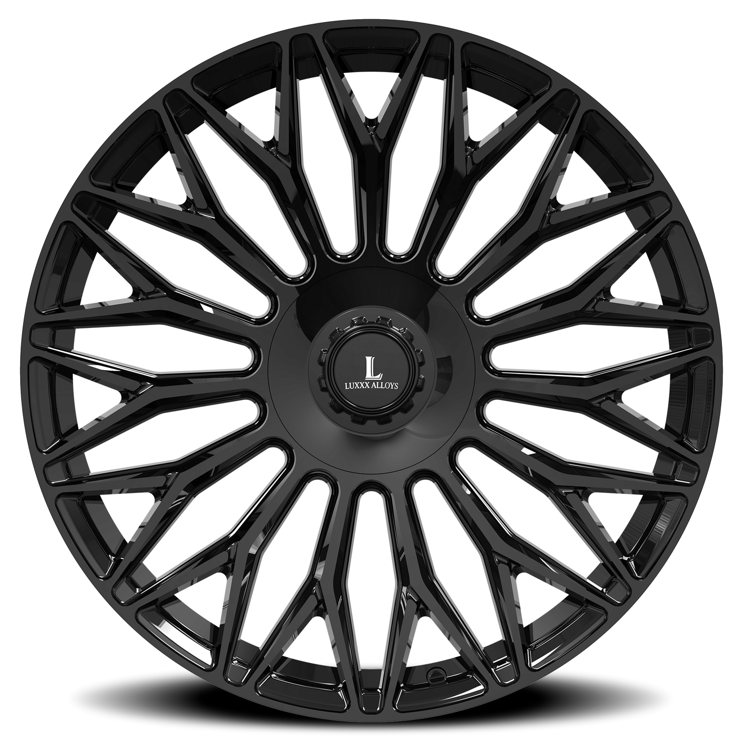 Luxxx Alloys 53 18x8.5 5x114.3 +35 Black - Image 2