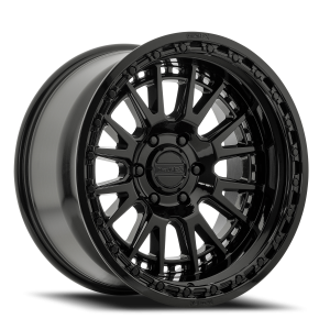 Metal-FX Slayer Truck 17x9 6x139.7 0 Glossy Black