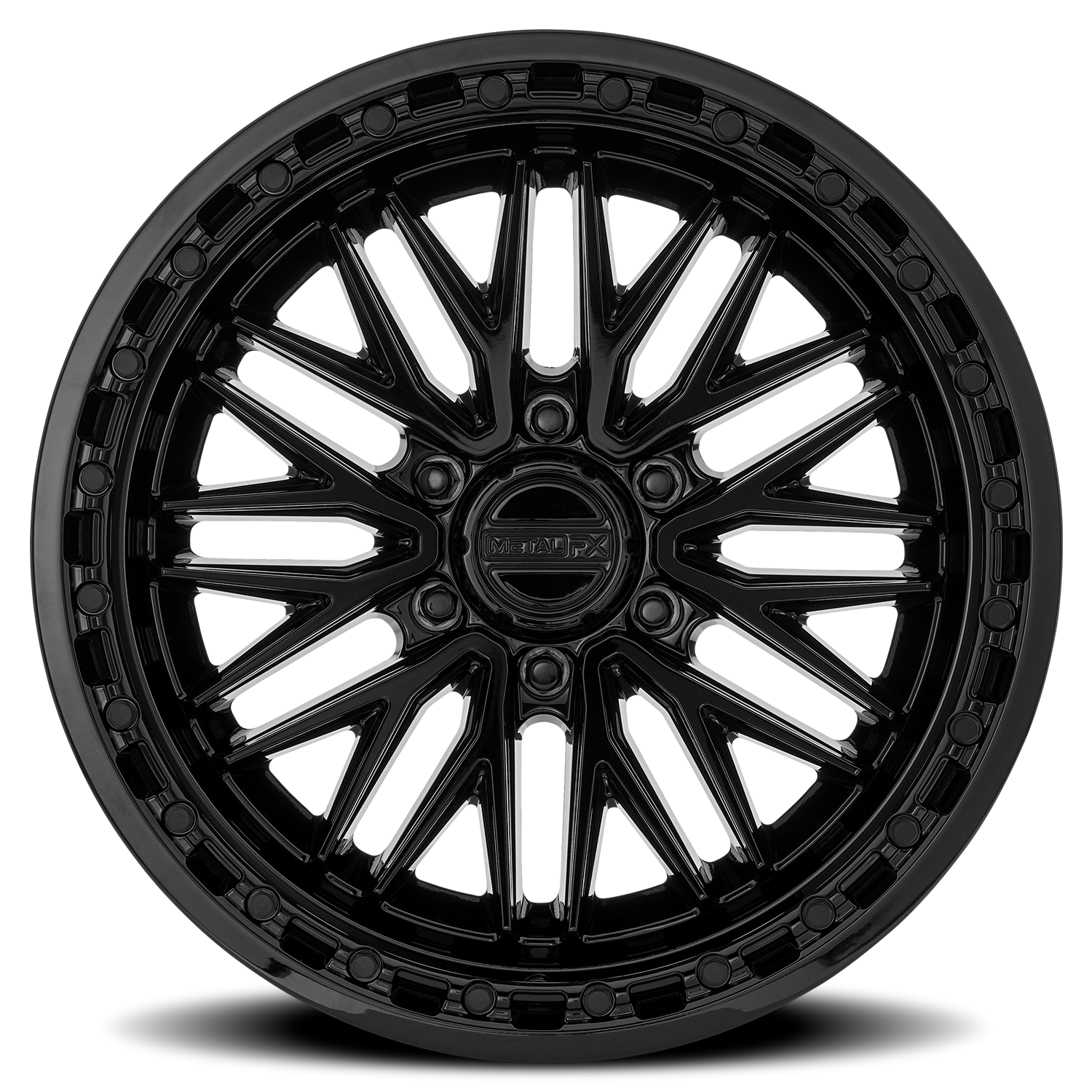 Metal-FX Alpha Truck 20x9 6x135 0 Glossy Black - Image 3