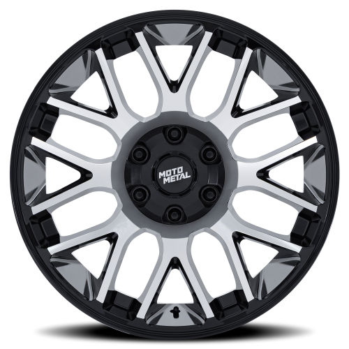 Moto Metal Overlook 20x10 8x170 -18 Black - Image 3