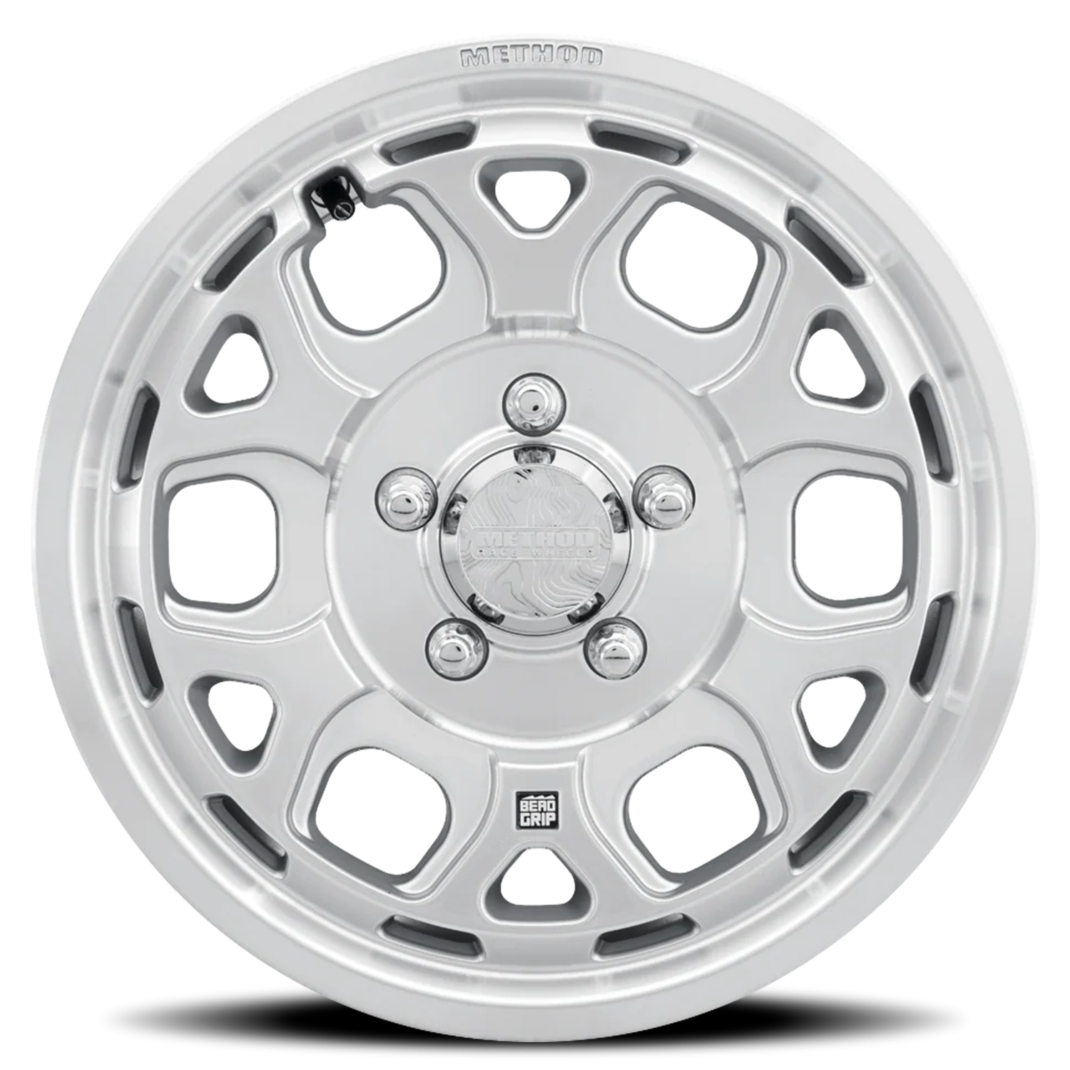 Method MR416 Bead Grip 15x7 5x114.3 +55 Silver - Image 3