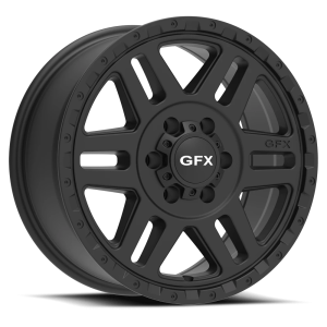 G-FX MV2 Van 16x6.5 6x130 +30 Black