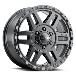 G-FX MV2 Van 17x8 5x160 +50 Black