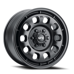 G-FX MV4 16x6.5 5x130 +40 Black