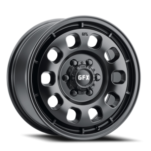 G-FX MV4 17x8 6x130 +40 Black